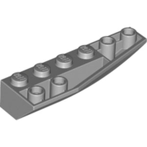 LEGO 41764 Wedge 6 x 2 Inverted Right in Light Bluish Gray - Authentic LEGO Part