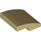 LEGO 15068 Slope, Curved 2 x 2 x 2/3 in Tan - Authentic LEGO Part