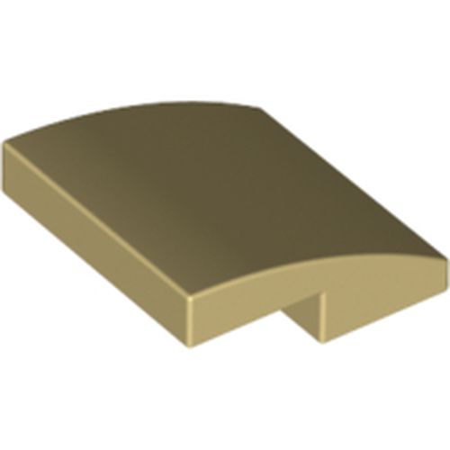 LEGO 15068 Slope, Curved 2 x 2 x 2/3 in Tan - Authentic LEGO Part
