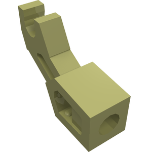 LEGO 98313 Arm Mechanical, Exo-Force / Bionicle, Thick Support in Olive Green - Authentic LEGO Part