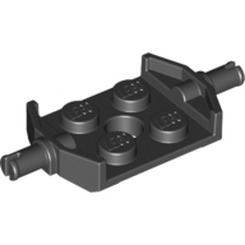 LEGO 11002 Plate, Modified 2 x 2 with Wheels Holder Wide and Hole, Reinforced Bottom - Main Product Image