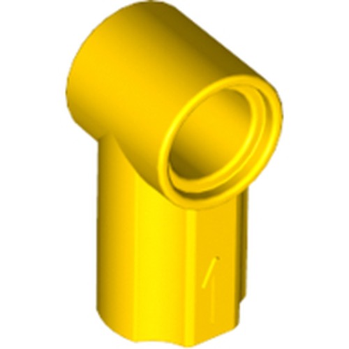 LEGO 32013 Technic, Axle and Pin Connector Angled #1 in Yellow - Authentic LEGO Part