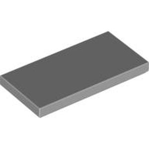 LEGO 87079 Tile 2 x 4 in Light Bluish Gray - Authentic LEGO Part