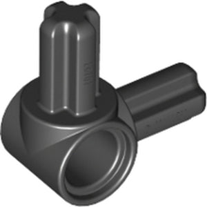 LEGO 10197 Technic, Axle and Pin Connector Hub with 2 Perpendicular Axles in Black - Authentic LEGO Part