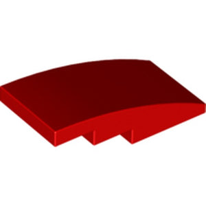LEGO 93606 Slope, Curved 4 x 2 in Red - Authentic LEGO Part