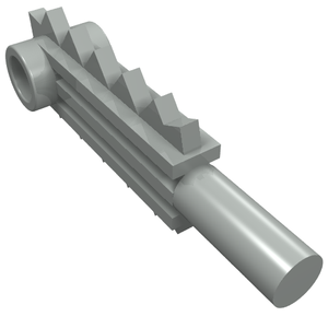 LEGO 6117 Minifigure, Utensil Tool Chainsaw Blade in Light Gray - Authentic LEGO Part