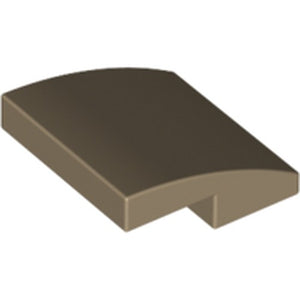 LEGO 15068 Slope, Curved 2 x 2 x 2/3 in Dark Tan - Authentic LEGO Part
