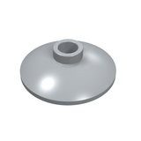 LEGO 4740 Dish 2 x 2 Inverted (Radar) in Light Bluish Gray - Authentic LEGO Part