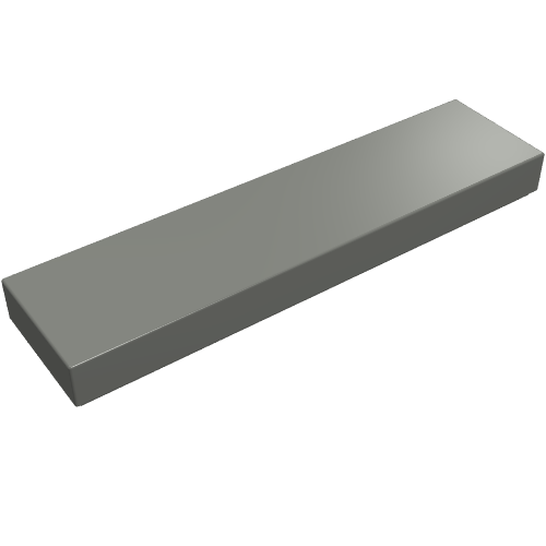 LEGO 2431 Tile 1 x 4 in Dark Bluish Gray - Authentic LEGO Part