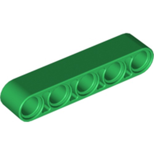LEGO 32316 Technic, Liftarm Thick 1 x 5 in Green - Authentic LEGO Part