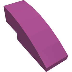 LEGO 50950 Slope, Curved 3 x 1 in Magenta - Authentic LEGO Part