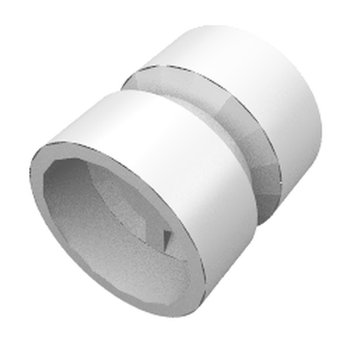 LEGO 6014b Wheel 11mm D. x 12mm, Hole Notched for Wheels Holder Pin in White - Authentic LEGO Part