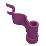 LEGO 4495b Flag 4 x 1 Wave Right in Magenta - Authentic LEGO Part