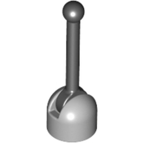 LEGO 4592c02 Antenna Small Base with  Lever (4592 / 4593) in Light Bluish Gray - Authentic LEGO Part