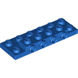 LEGO 87609 Plate, Modified 2 x 6 x 2/3 with 4 Studs on Side in Blue - Authentic LEGO Part