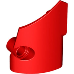 LEGO 87080 Technic, Panel Fairing # 1 Small Smooth Short, Side A in Red - Authentic LEGO Part