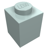 LEGO 3005 Brick 1 x 1 in Light Aqua - Authentic LEGO Part