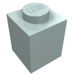 LEGO 3005 Brick 1 x 1 in Light Aqua - Authentic LEGO Part