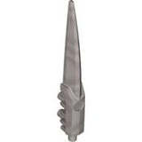 LEGO 92218 Hero Factory Weapon, Blade Long - Flexible Rubber in Flat Silver - Authentic LEGO Part