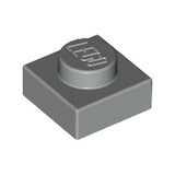 LEGO 3024 Plate 1 x 1 in Light Gray - Authentic LEGO Part