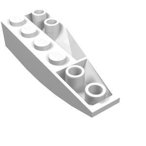 LEGO 41765 Wedge 6 x 2 Inverted Left in White - Authentic LEGO Part