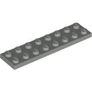 LEGO 3034 Plate 2 x 8 in Light Gray - Authentic LEGO Part