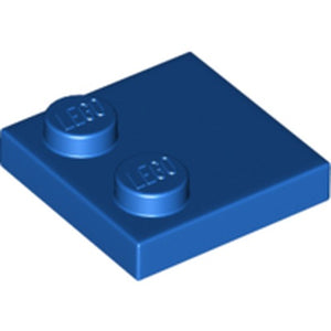 LEGO 33909 Tile, Modified 2 x 2 with Studs on Edge in Blue - Authentic LEGO Part