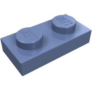 LEGO 3023 Plate 1 x 2 in Sand Blue - Authentic LEGO Part