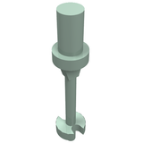 LEGO 90540 Minifigure, Utensil Ski Pole 3L with Handle, Stop Ring and Side Stops in Sand Green - Authentic LEGO Part