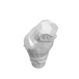 LEGO 40232 Owl, Rounded Features in White - Authentic LEGO Part