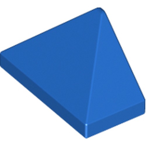 LEGO 15571 Slope 45 2 x 1 Triple with Bottom Stud Holder in Blue - Authentic LEGO Part