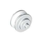 LEGO 3464 Wheel Center Small with Stub Axles (Pulley Wheel) in White - Authentic LEGO Part