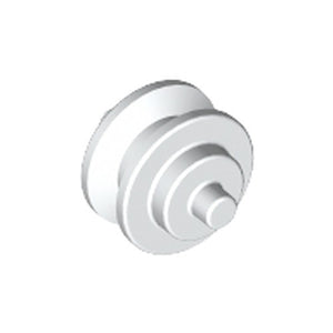 LEGO 3464 Wheel Center Small with Stub Axles (Pulley Wheel) in White - Authentic LEGO Part