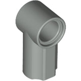 LEGO 32013 Technic, Axle and Pin Connector Angled #1 in Light Gray - Authentic LEGO Part