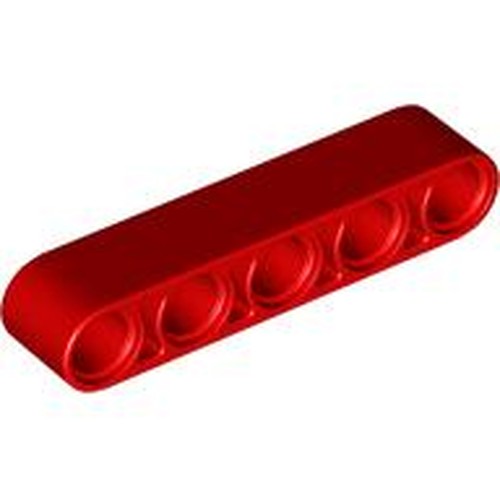 LEGO 32316 Technic, Liftarm Thick 1 x 5 in Red - Authentic LEGO Part