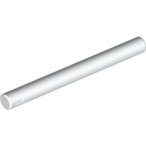 LEGO 30374 Bar   4L (Lightsaber Blade / Wand) in White - Authentic LEGO Part