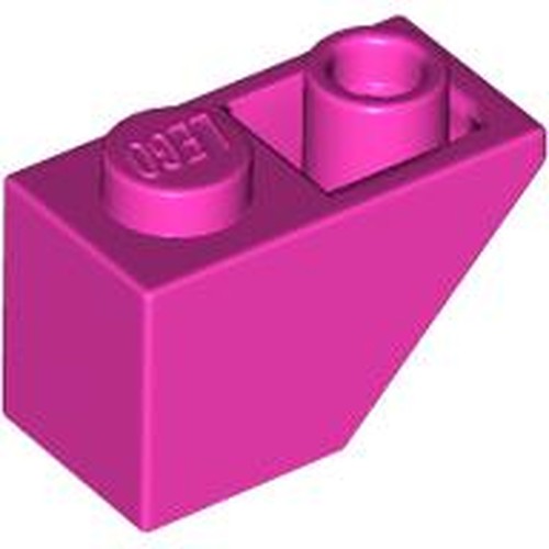 LEGO 3665 Slope, Inverted 45 2 x 1 in Dark Pink - Authentic LEGO Part