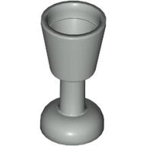 LEGO 2343 Minifigure, Utensil Goblet in Light Gray - Authentic LEGO Part