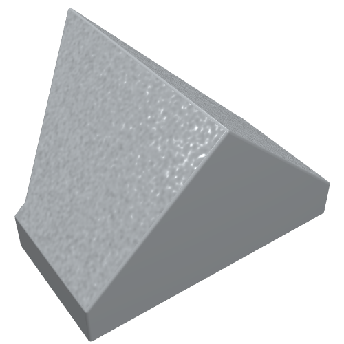 LEGO 3049b Slope 45 2 x 1 Double / Inverted without Bottom Tube or Bottom Stud Holder - Main Product Image