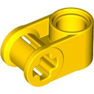 LEGO 6536 Technic, Axle and Pin Connector Perpendicular in Yellow - Authentic LEGO Part