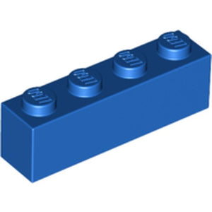 LEGO 3010 Brick 1 x 4 in Blue - Authentic LEGO Part