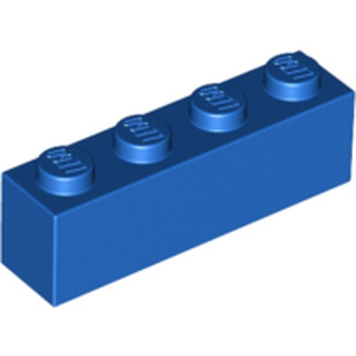 LEGO 3010 Brick 1 x 4 in Blue - Authentic LEGO Part