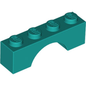 LEGO 3659 Arch 1 x 4 in Dark Turquoise - Authentic LEGO Part