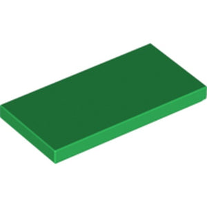 LEGO 87079 Tile 2 x 4 in Green - Authentic LEGO Part