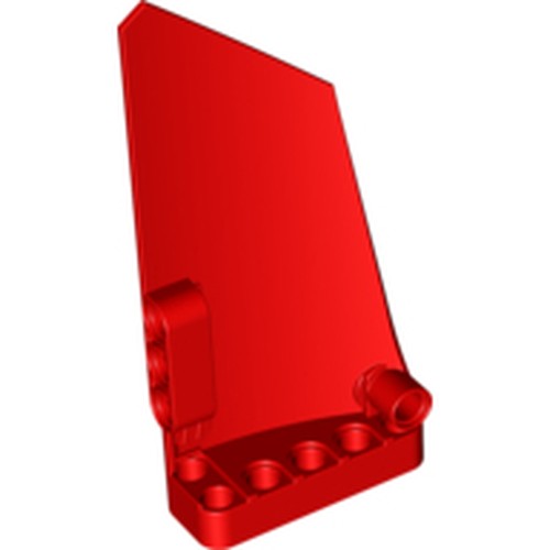 LEGO 64392 Technic, Panel Fairing #17 Large Smooth, Side A in Red - Authentic LEGO Part