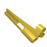 LEGO 32534 Technic, Panel Fairing # 7 Small Long, Large Hole, Side A in Yellow - Authentic LEGO Part