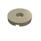 LEGO 15535 Tile, Round 2 x 2 with Hole in Dark Tan - Authentic LEGO Part