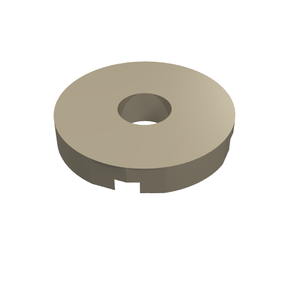 LEGO 15535 Tile, Round 2 x 2 with Hole in Dark Tan - Authentic LEGO Part