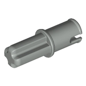 LEGO 3749 Technic, Axle  1L with Pin without Friction Ridges in Light Gray - Authentic LEGO Part