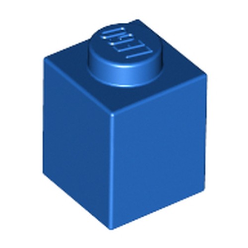 LEGO 3005 Brick 1 x 1 in Blue - Authentic LEGO Part